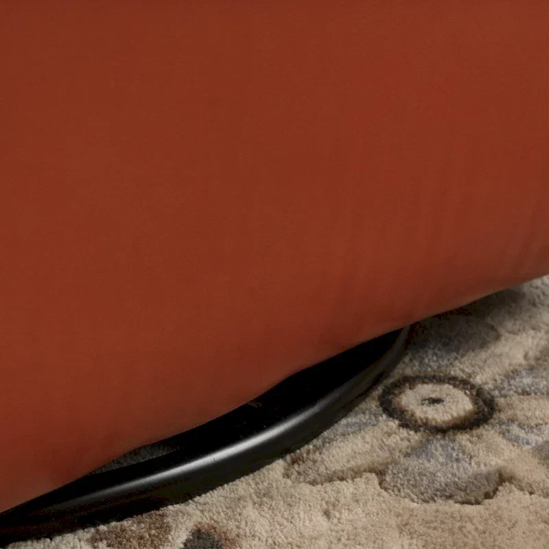 Angelo Bonded Leather Wingback Swivel Club Chair by Christopher Knight Home