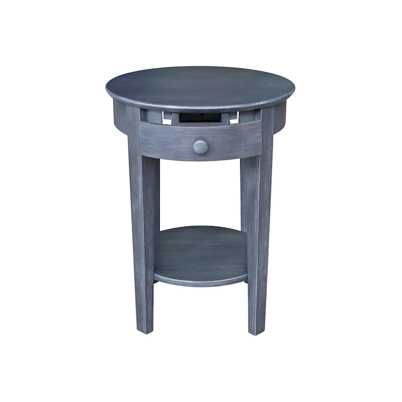Solid Parawood Philips Accent Table