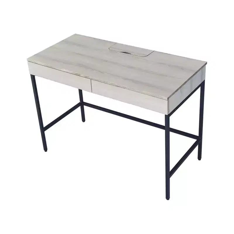 HomeStock 48 in.H Black Color Steel Standing Desks with No Storage