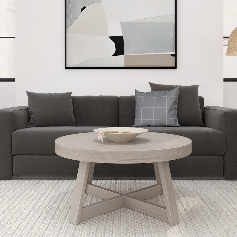 Plank and Beam Classic Round Coffee Table - 36