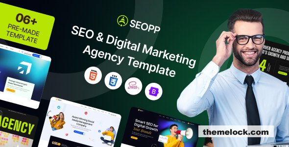 SEOPP - SEO & Digital Marketing Agency HTML Template