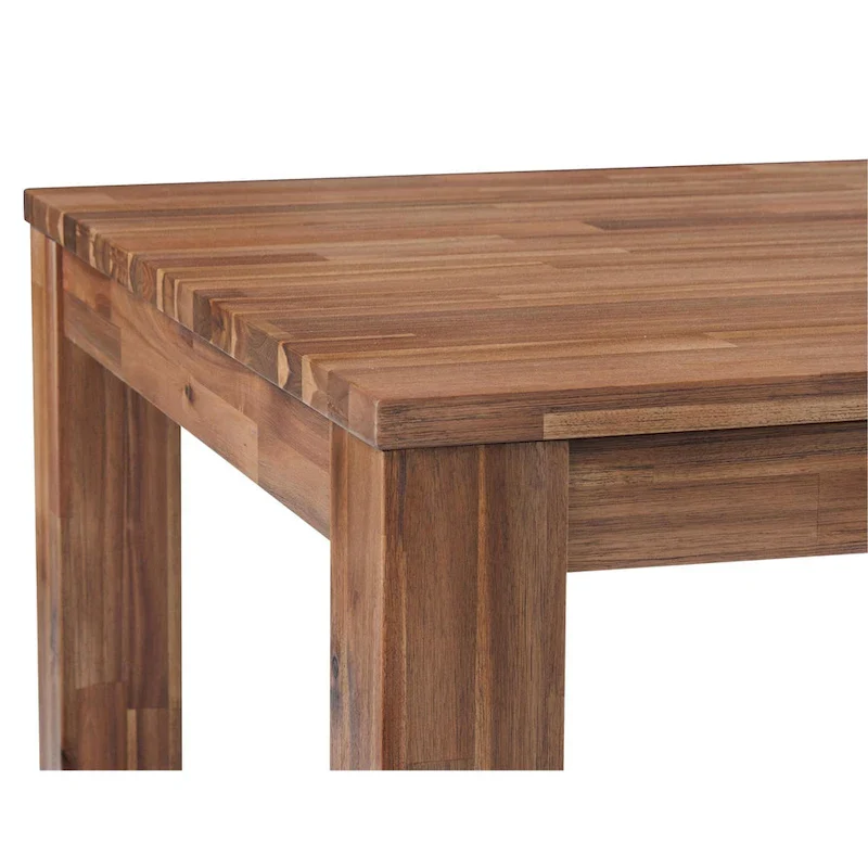 75-inch Rectangular Dining Table Square Legs