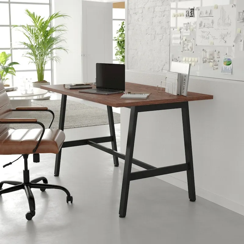 Commercial Conference Table with Laminate Top and A-Frame Base