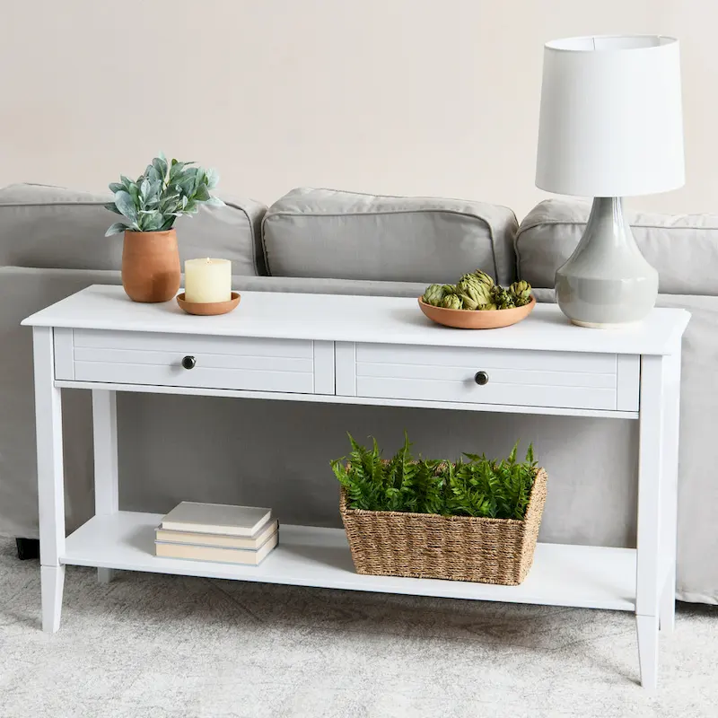 Pleasantville Console Table with 2 Drawers