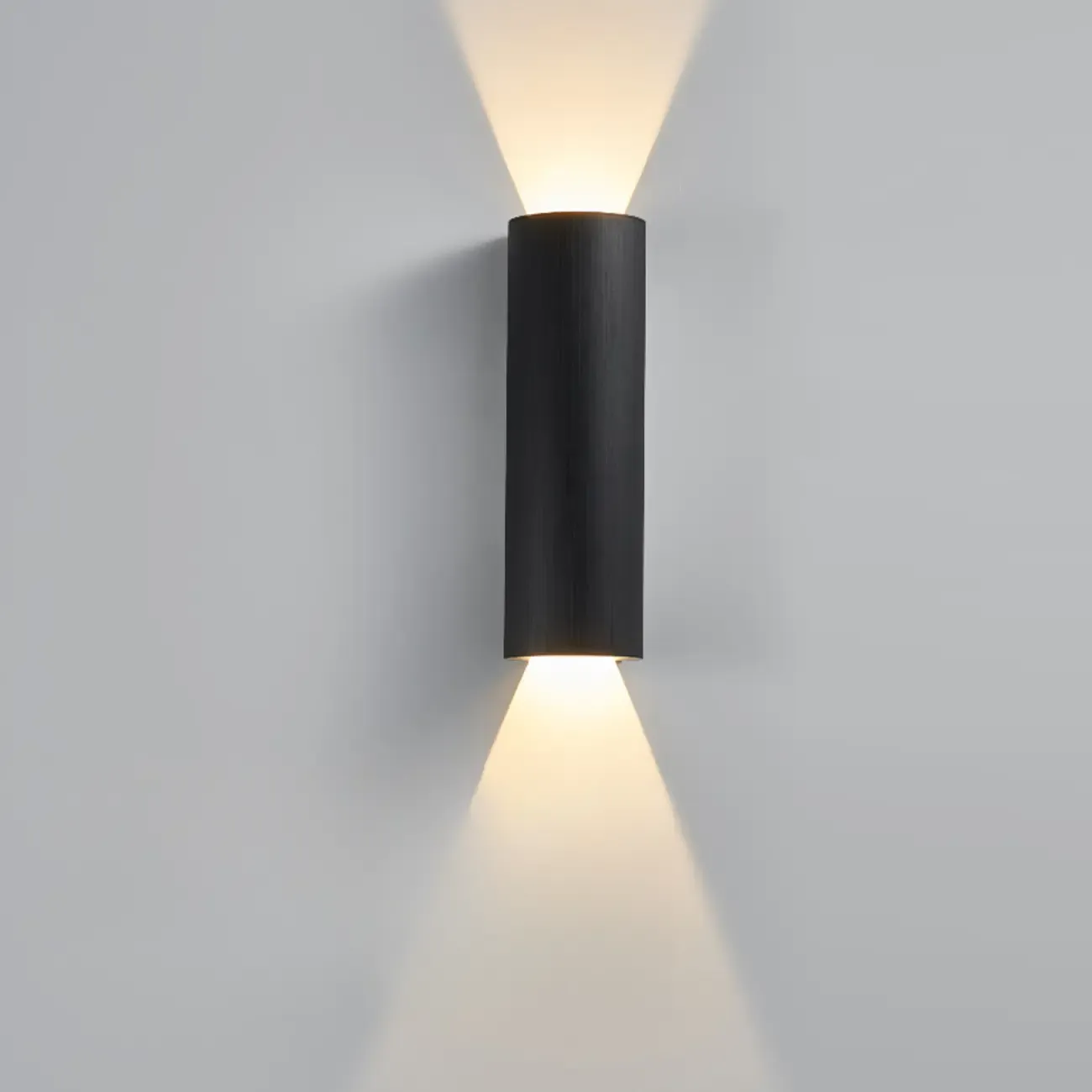 Mini Metal Cylinder Up Down Wall Sconce Warm Light LED