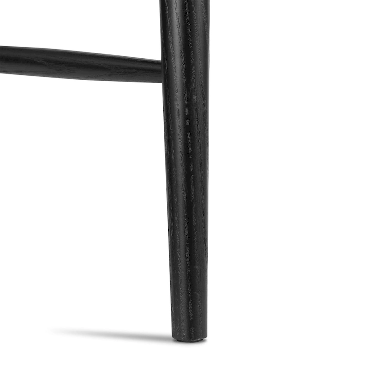 Poly & Bark Hava Dining Chair - Solid Oak Wood with Spindle-Back