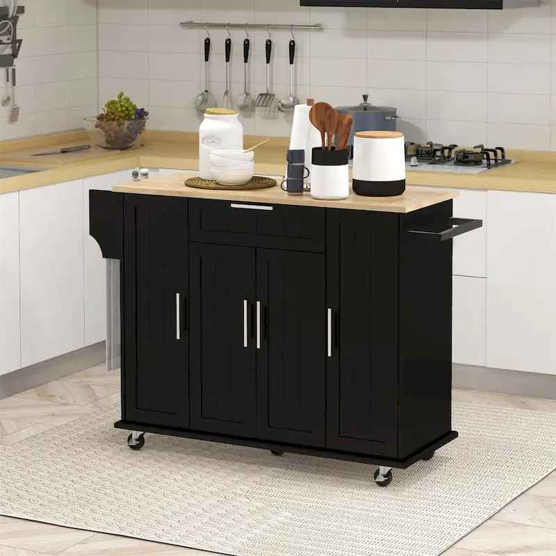Kitchen Island on Wheels