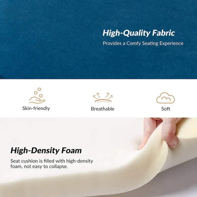 Justo 48 Wide Bench with Metal Base