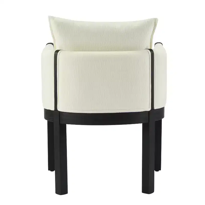 Christopher Knight Home Diana Modern Rubberwood Linen Upholstered Armchairs (Set of 2)