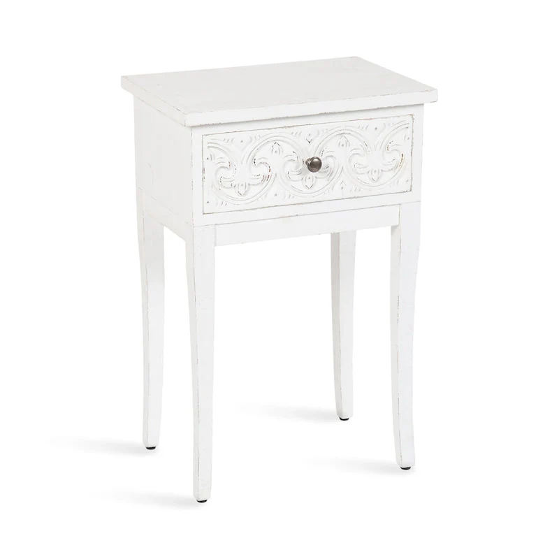 Kate and Laurel Cassetta Wood Side Table