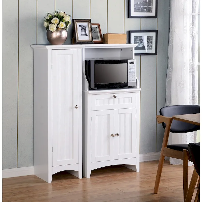 Microwave & Coffee Maker Utility Cabinet
