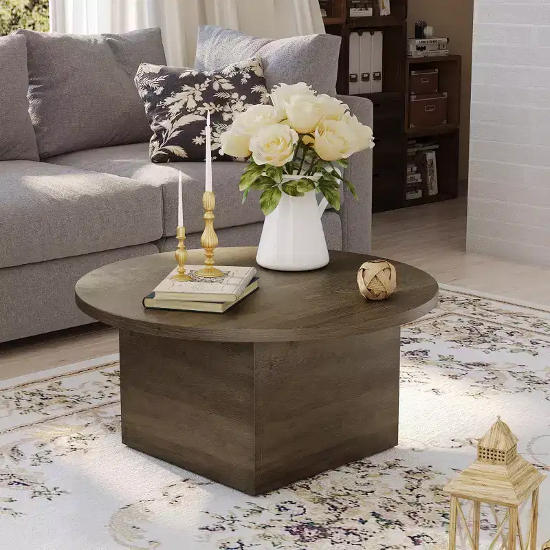 Coffee Table 55 LBS Capacity 47.25-Inch Waterproof Desktop Premium Design