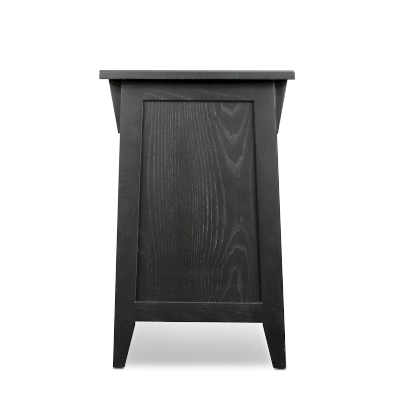 Leick Home Traditional Solid Wood Mission Cabinet End Table