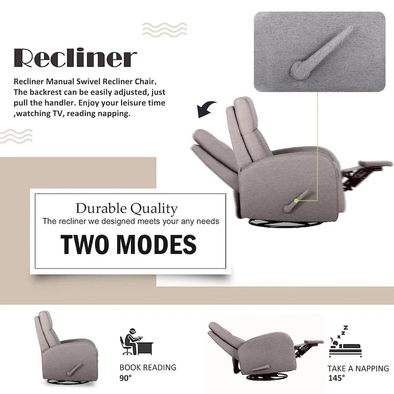 Rocker Recliner Glider Recliner Swivel Recliner Chair