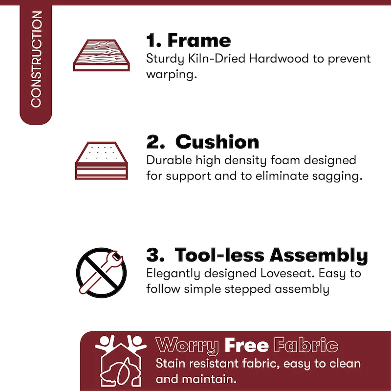 iLounge Harvard Microfiber Sofa