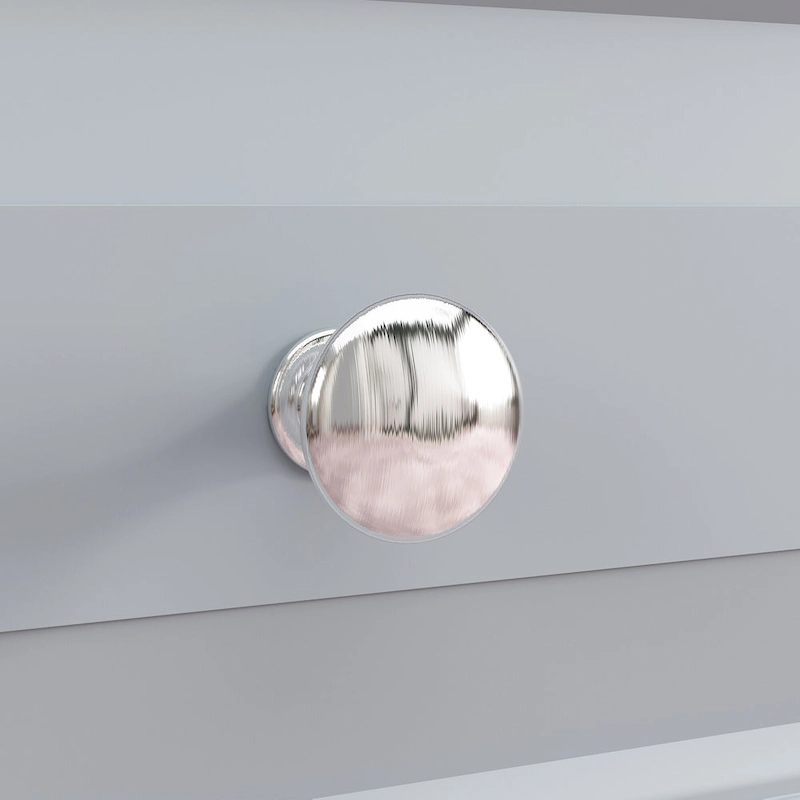 9-Drawer Dresser with Solid Wood Legs Chest Of Drawers Lacquer Console