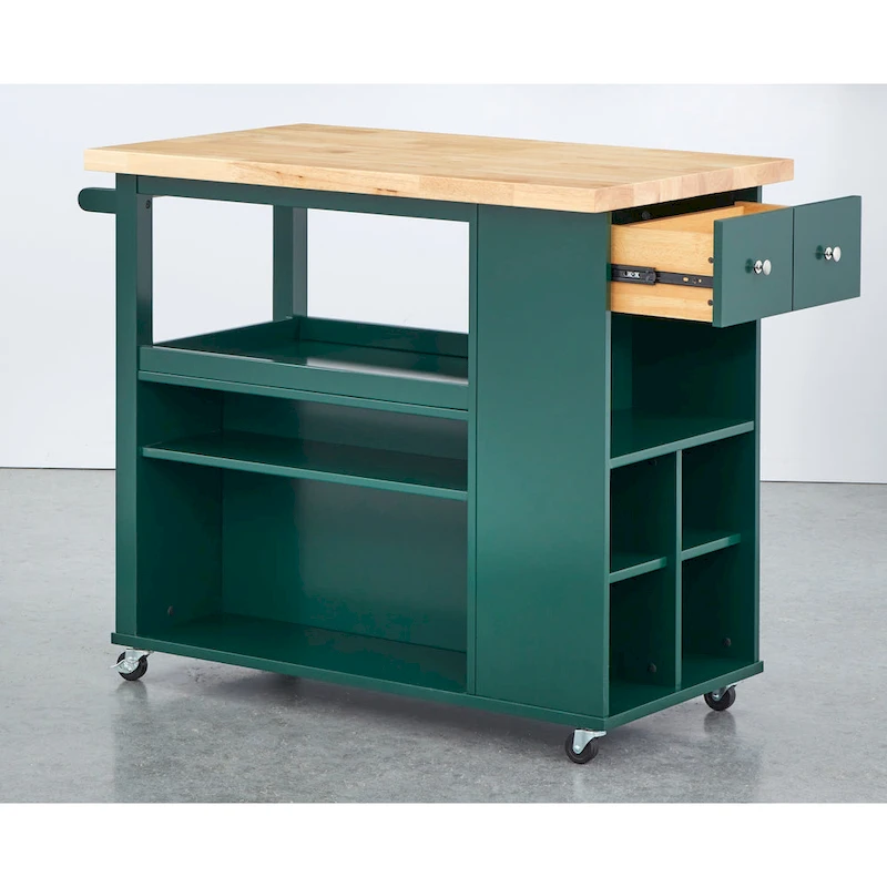 angelo:HOME Boston Rolling Kitchen Island/Cart