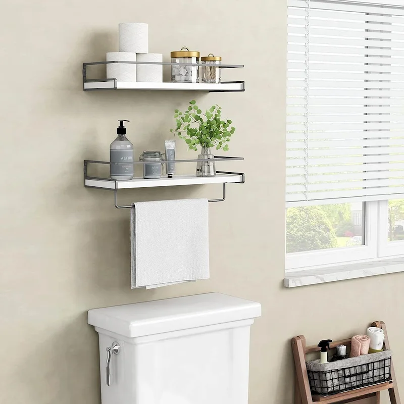 Floating Shelves Bathroom