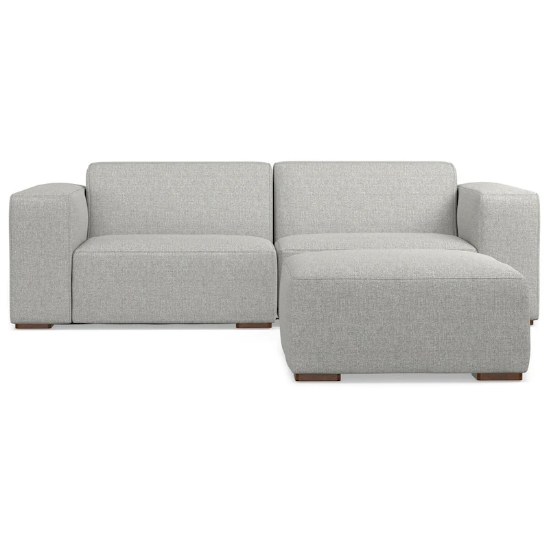 WYNDENHALL Biggs 2-Seater Modular Sofa and Ottoman Set