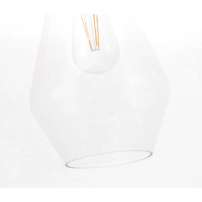 Gerald 1-light Elongated Glass Shade Hanging Pendant Light