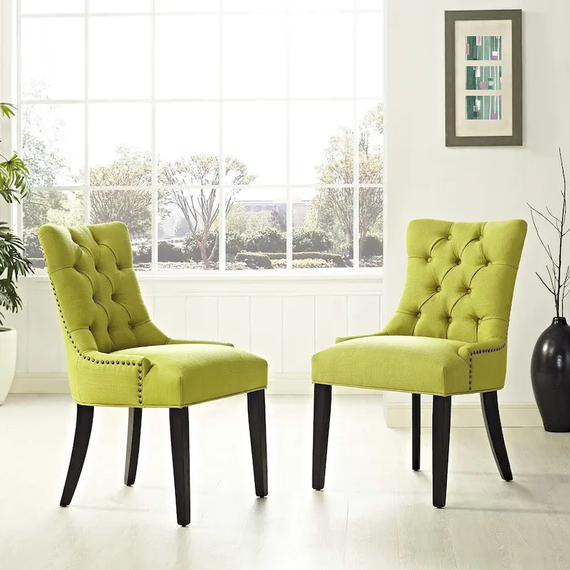 Modway Regent Fabric Dining Chair (Set of 2)