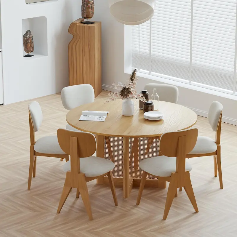 Solid Wood Dining Chairs(Set Of 2) - 21*19*33