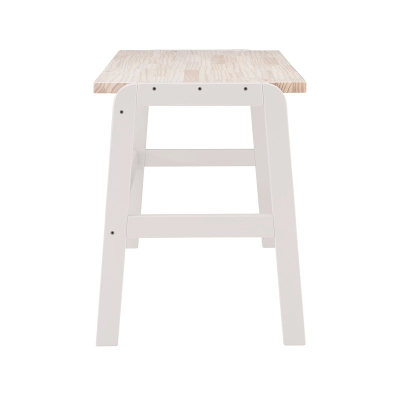 Mulligan Natural Wood Top Desk