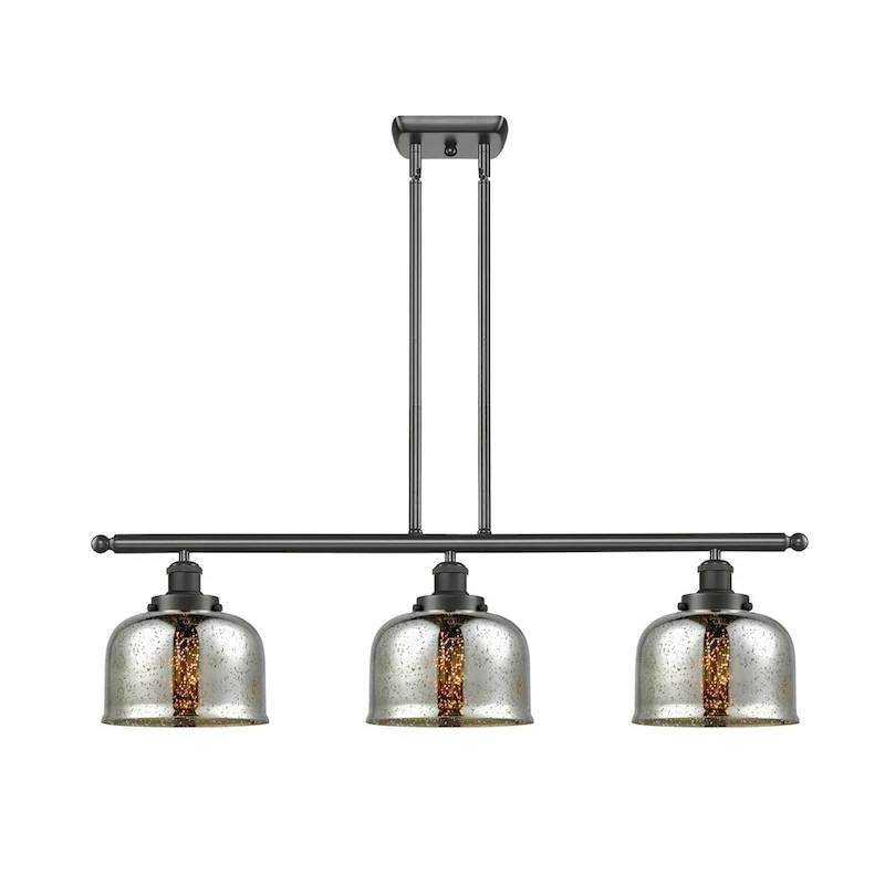 Innovations Lighting Bell - 3 Light 36  Island Light - 8  Shade