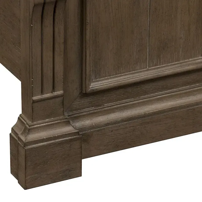 Town & Country Dusty Taupe Panel Bed