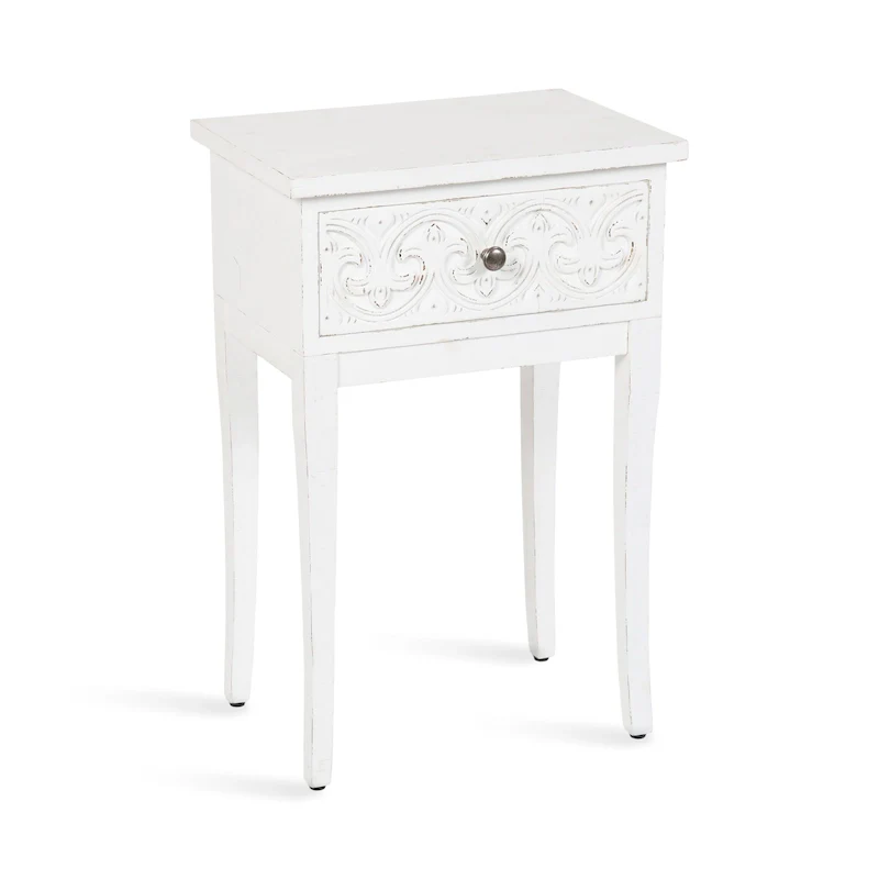 Kate and Laurel Cassetta Wood Side Table