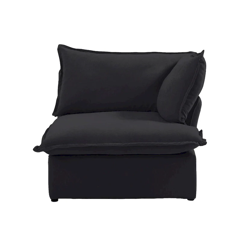 Modern Comfy Cloud Sofa Couch, Minimalist Down-Filled Sectional Sofas Couches, Cushion Covers Removable