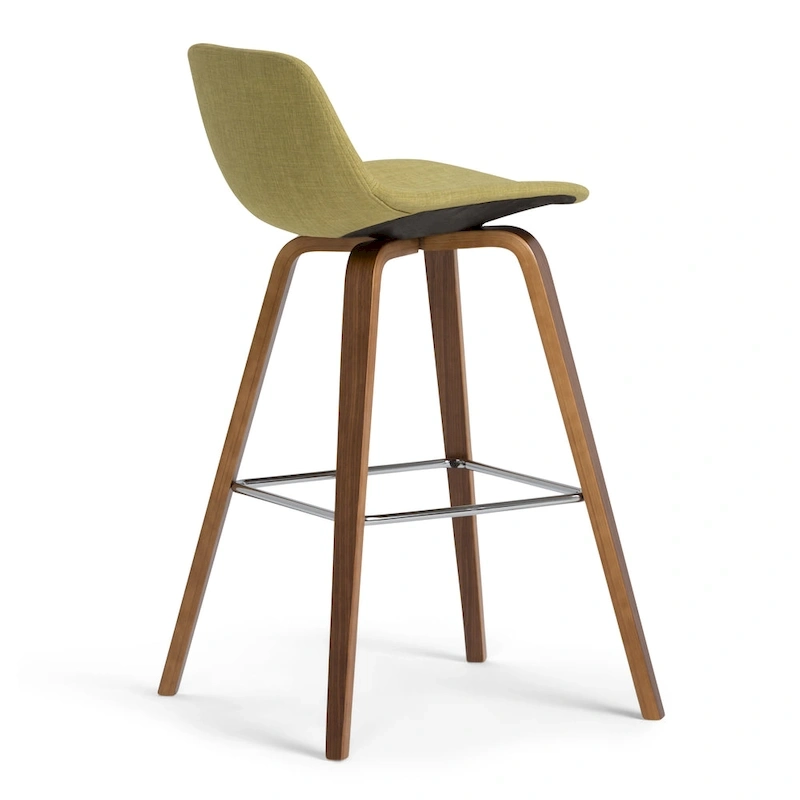 WYNDENHALL Cacey Mid Century Modern Bentwood Counter Height Stool (Set of 2) - 20.7 x 21.1 x 36.6