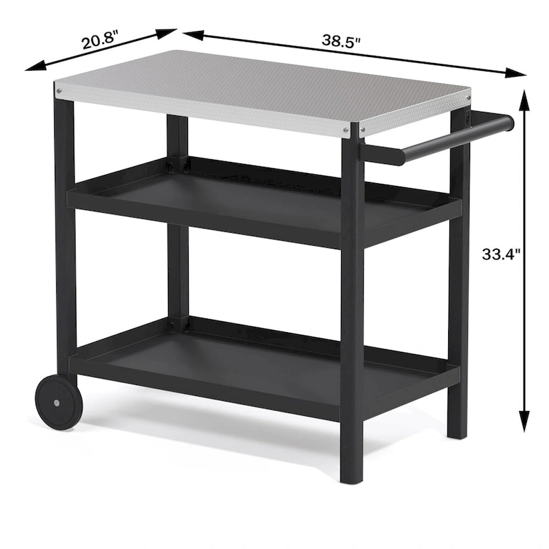Patio Grill carts Moveable kitchen island