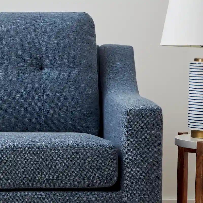 Brookside Ellen 54 Upholstered Scooped Arm Loveseat