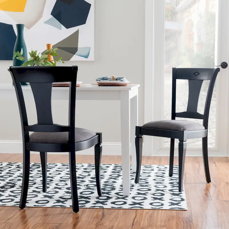Keery Solid Wood Side Dining Chair (Set of 2)
