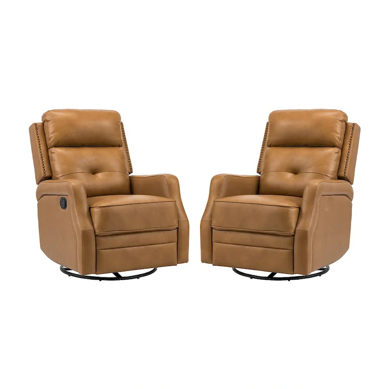 Beatriz Living Room Recliner Set Of 2 with Metal Base