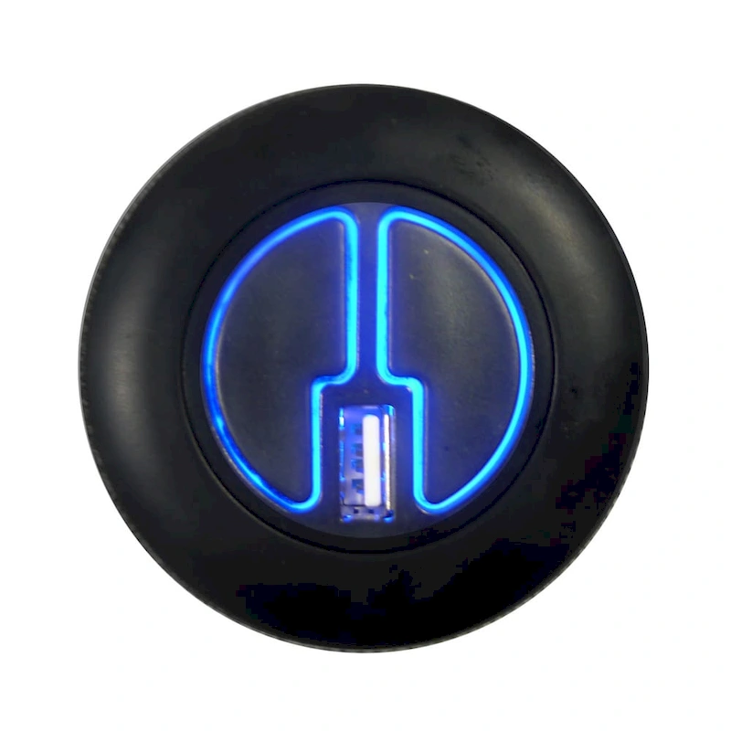 AC Pacific Modern Faux Leather Small Powered Reading Recliner