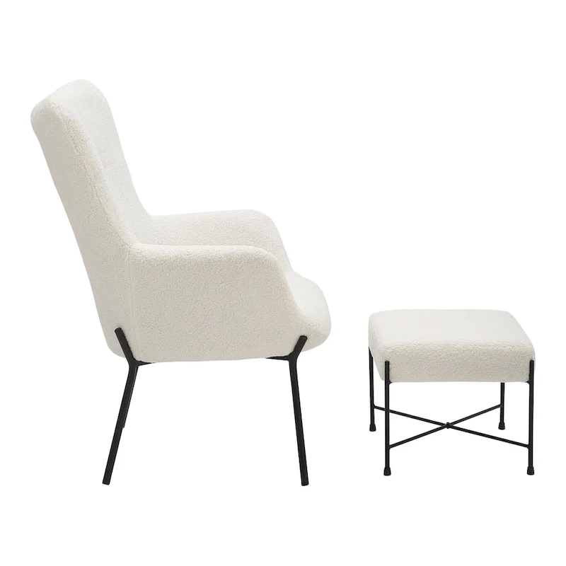Izzy Modern Lounge Chair - N/A