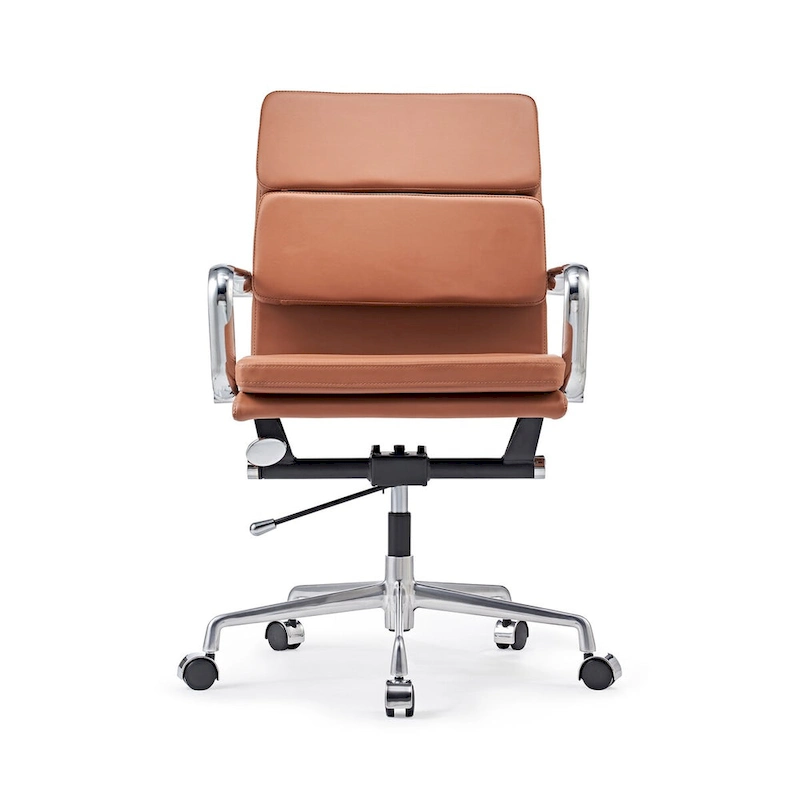 CAROCC Office Chair PU Leather Adjustable ErgoChair with Thickened Cushion - N/A