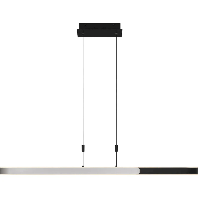 Mira Integrated LED Matte Black Island Light