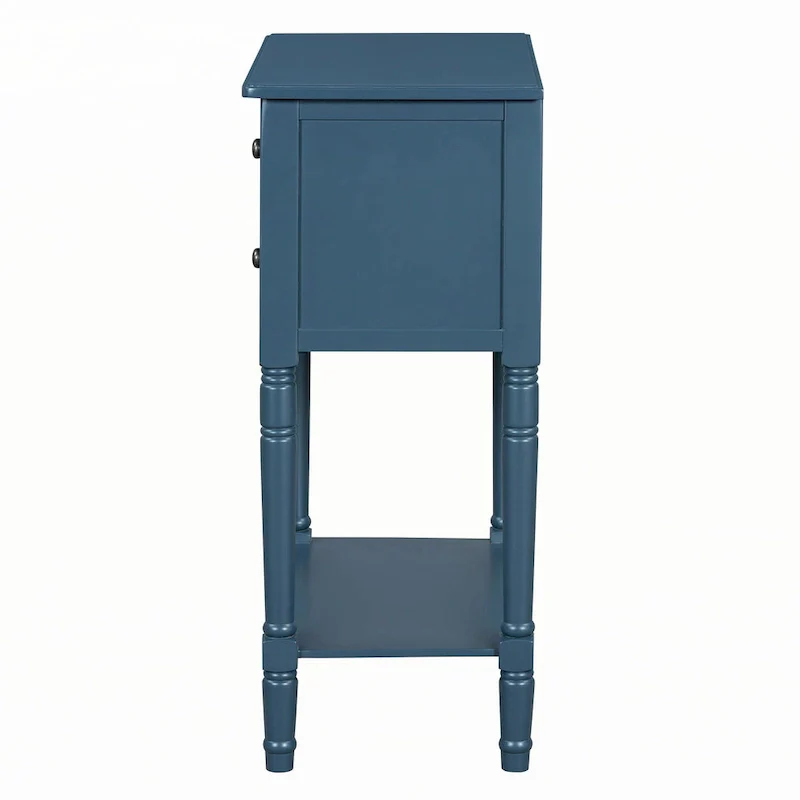Narrow Console Table(Navy)