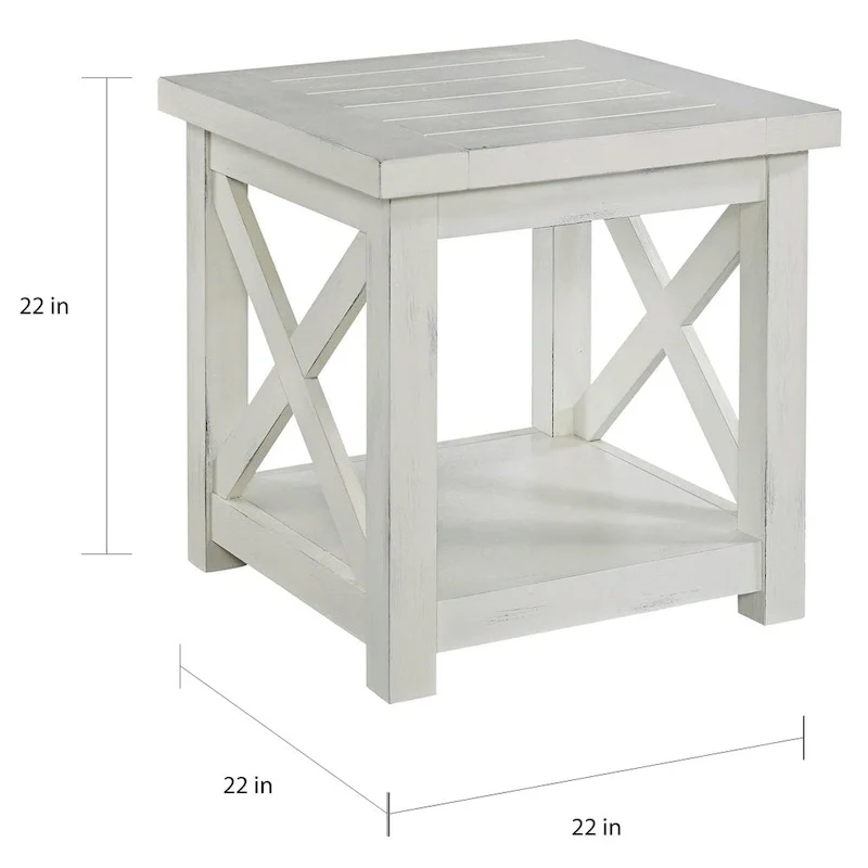 Off-White End Table