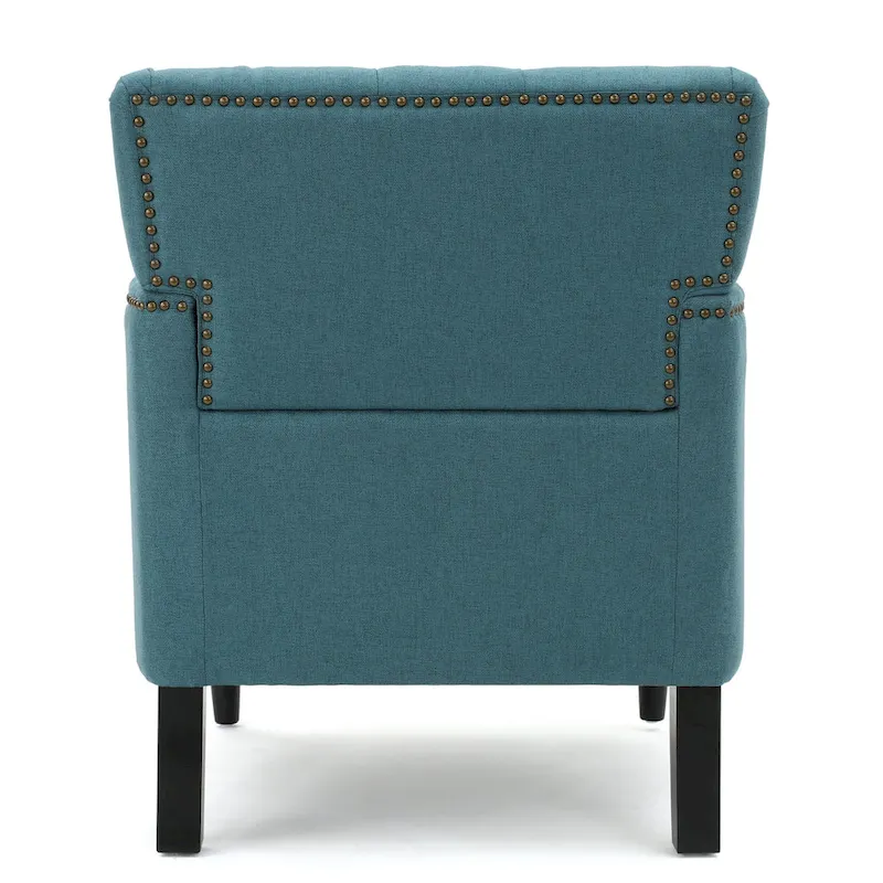 Malone Tufted Back Fabric Club Chair by Christopher Knight Home - 28.00 L x 29.50 W x 33.50 H