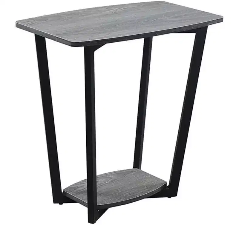 HomeStock Rectangle Metal Table Top End Table 1 -piece