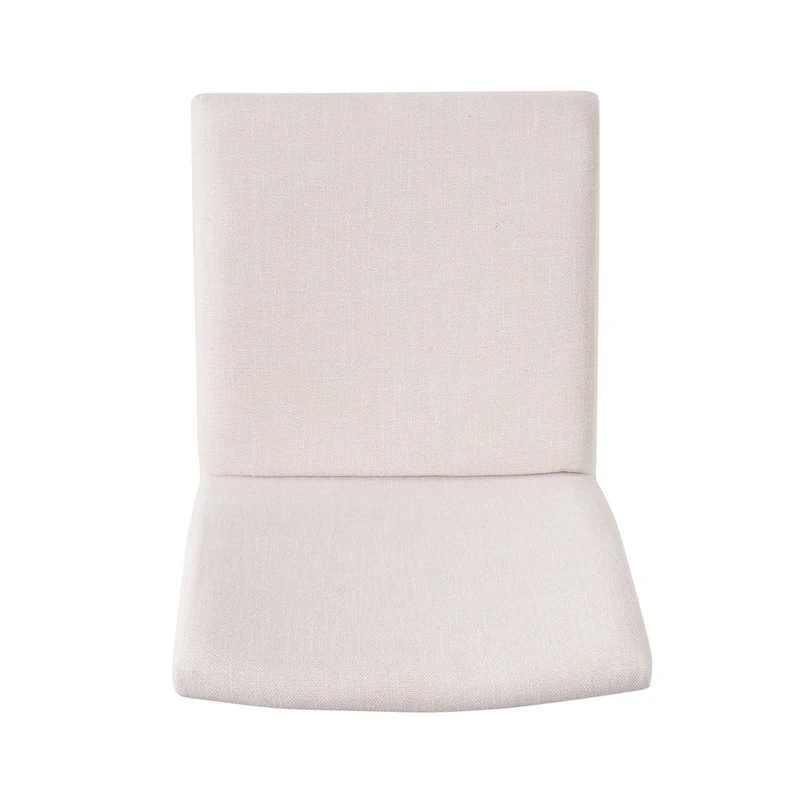 5 Piece Dining Table and Chair Set, Wooden Kitchen Furniture Set with Rectangular Table and 4 Upholstered Chairs