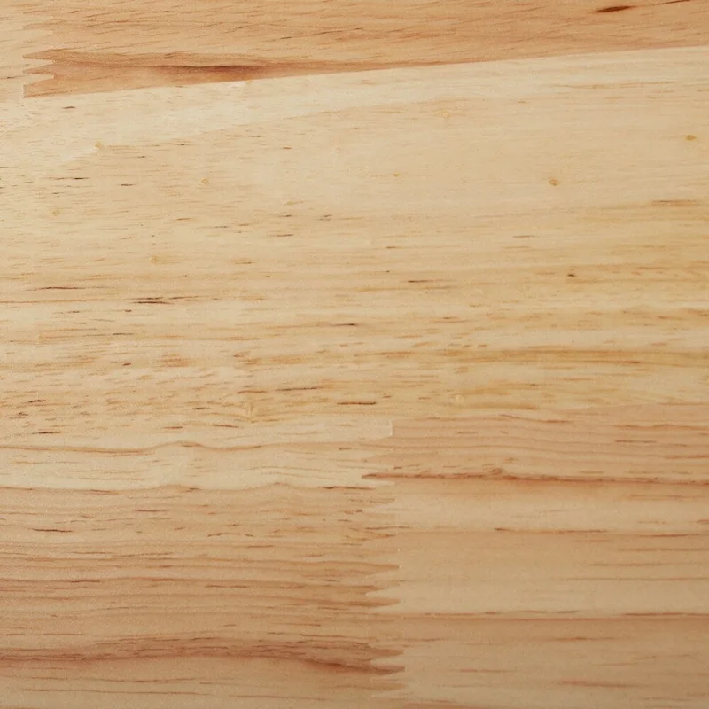 Macaulay Natural Rubberwood Rolling Kitchen Island Cart