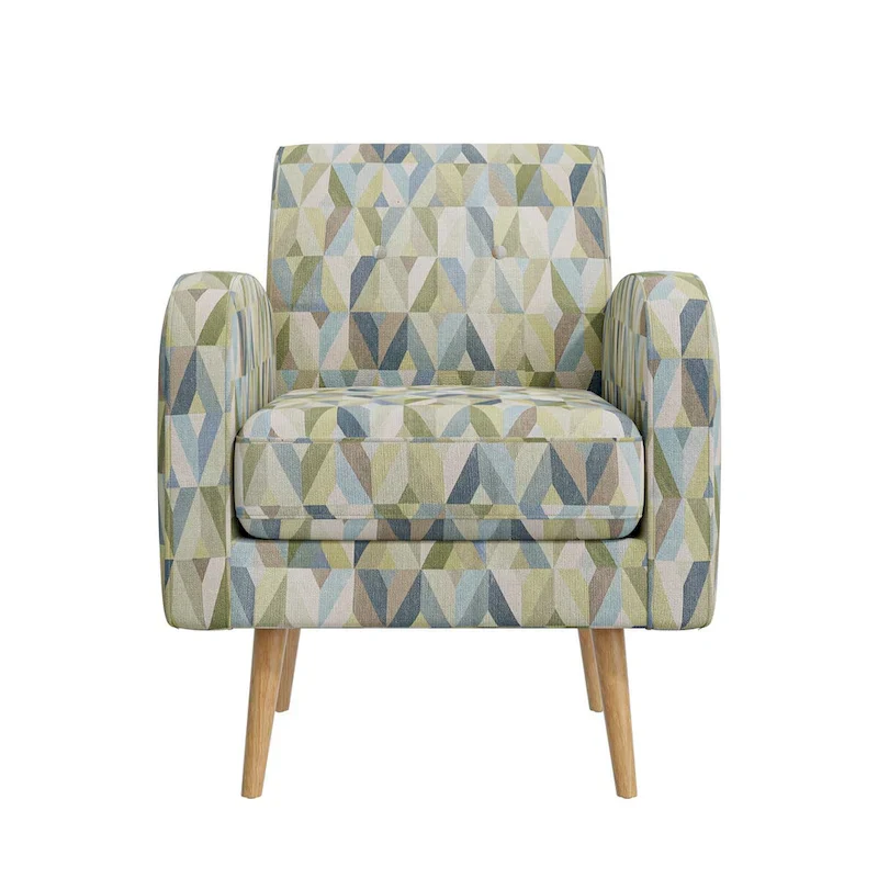 Mindy Mid-Century Modern Small Space Accent Armchair