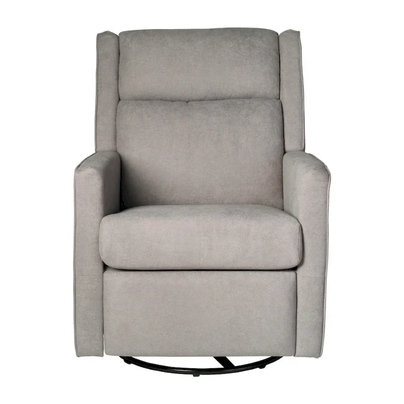 Manual Rocking Recliner Chair with Swivel and Gliding Motion