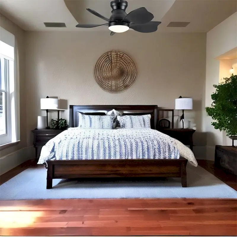 30 Kid's Ceiling Fan Lighting with Remote Control and ABS Blade