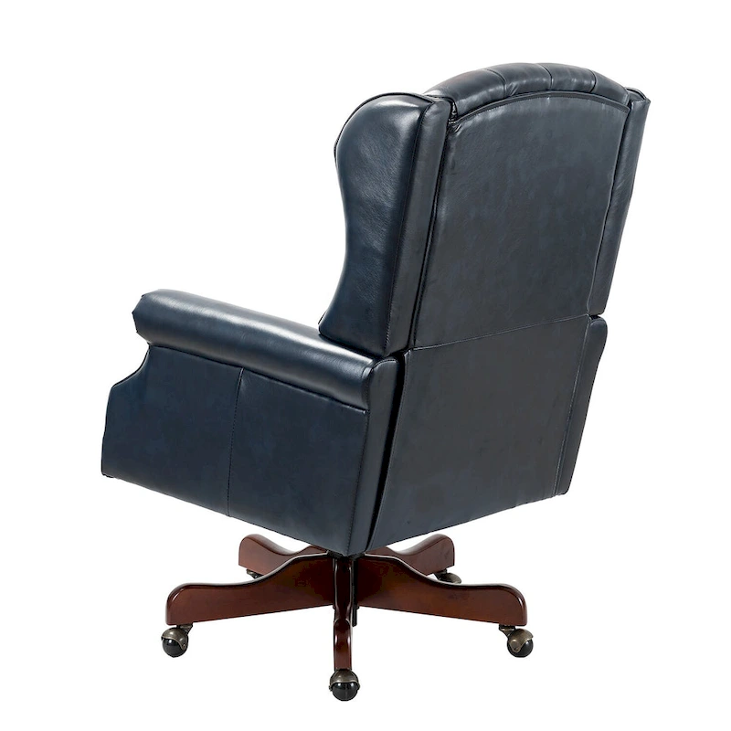 Maximiliano Modern Swivel Executive Chair with Tufted Back by HULALA HOME